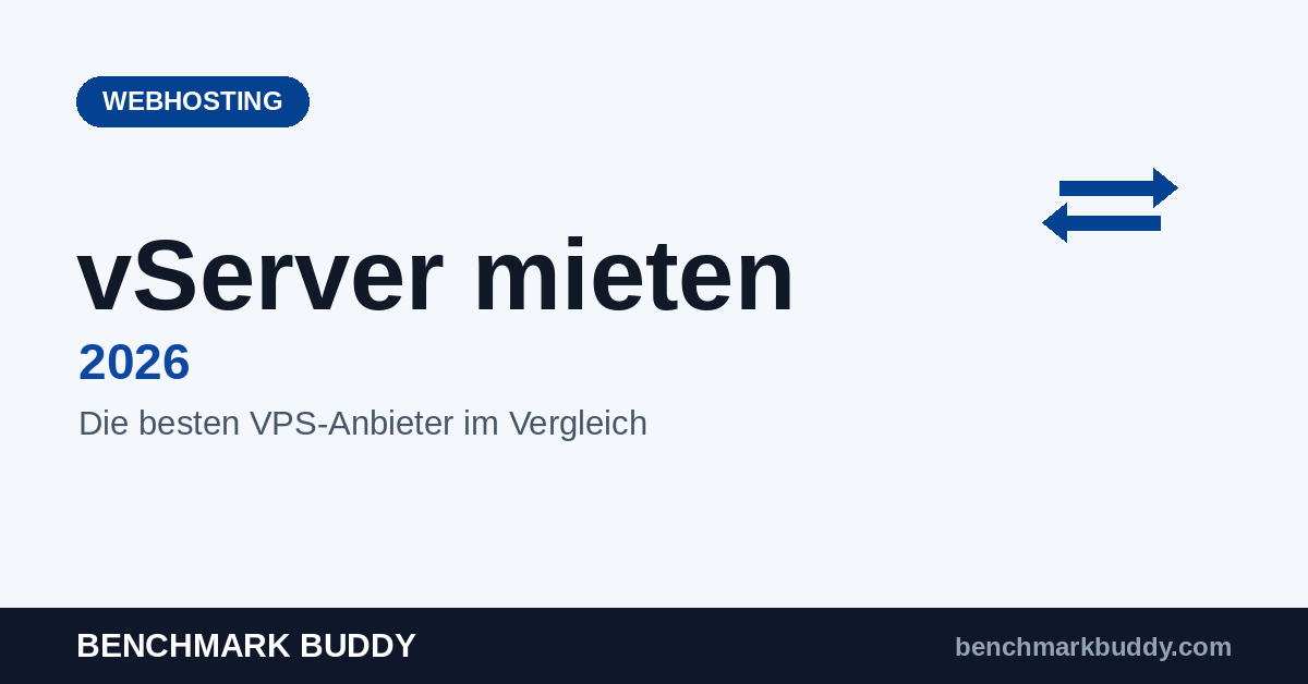 vServer mieten 2026: Die besten VPS-Anbieter im Vergleich