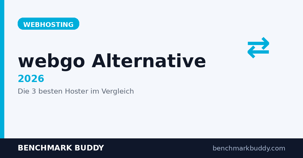 webgo Alternative 2026: Die 3 besten Hoster im Vergleich
