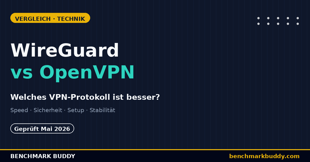 WireGuard vs OpenVPN 2026 – Welches VPN-Protokoll ist besser?