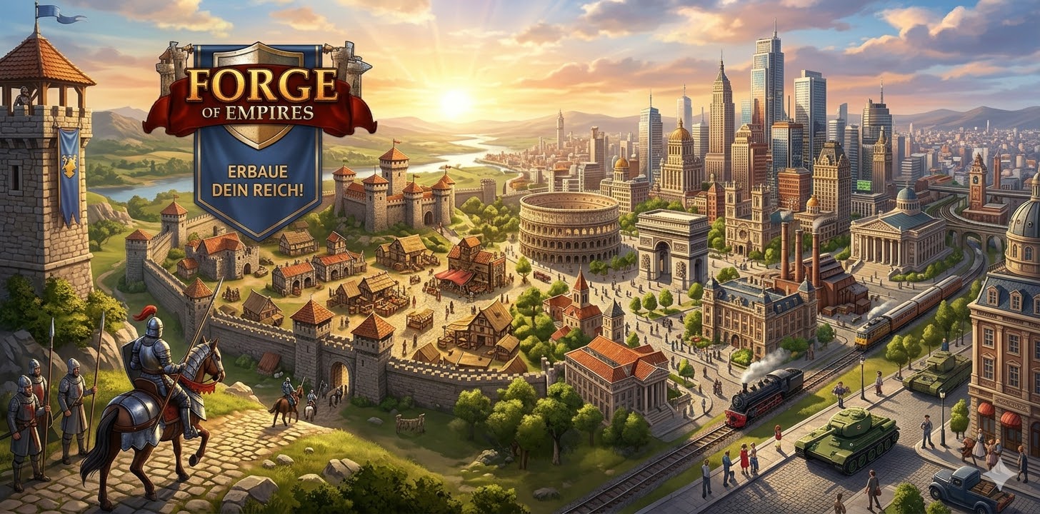 Forge of Empires kostenlos im Browser spielen